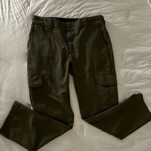 Olive green Dickies Cargo Pants